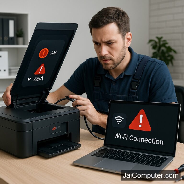 Printer WiFi Connect Nahi Ho Raha? Network Setting Check Karein