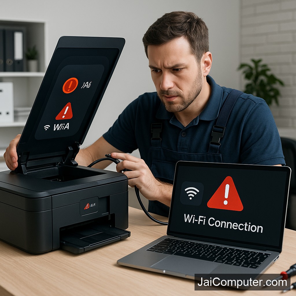 Printer WiFi Connect Nahi Ho Raha? Network Setting Check Karein