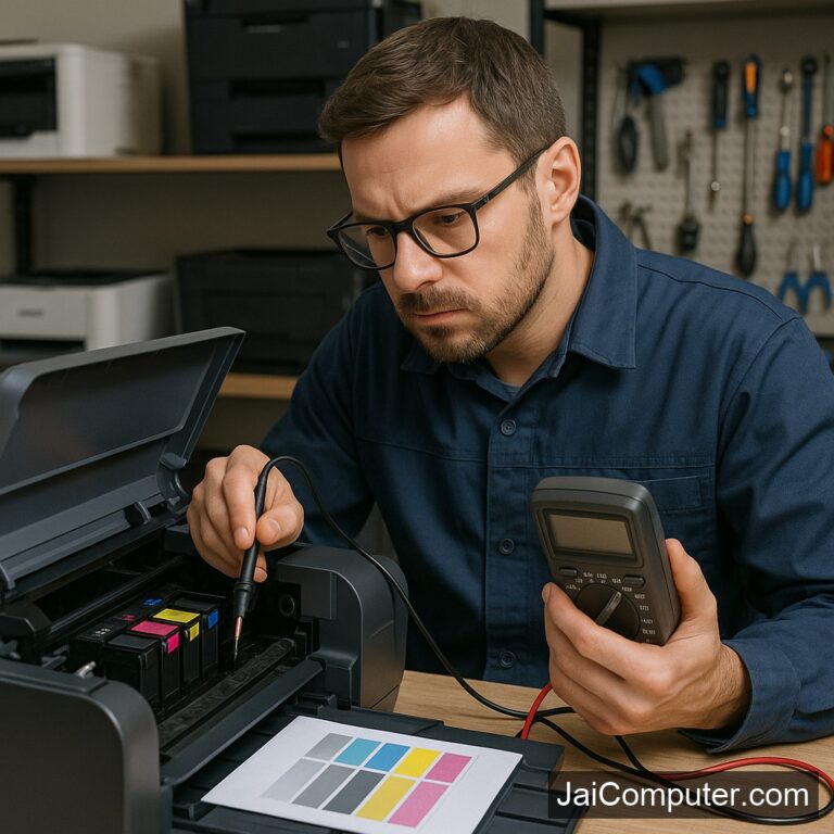 Printer Color Faint Ho Raha Hai? Ink Cartridge Refill aur Alignment Check Karein