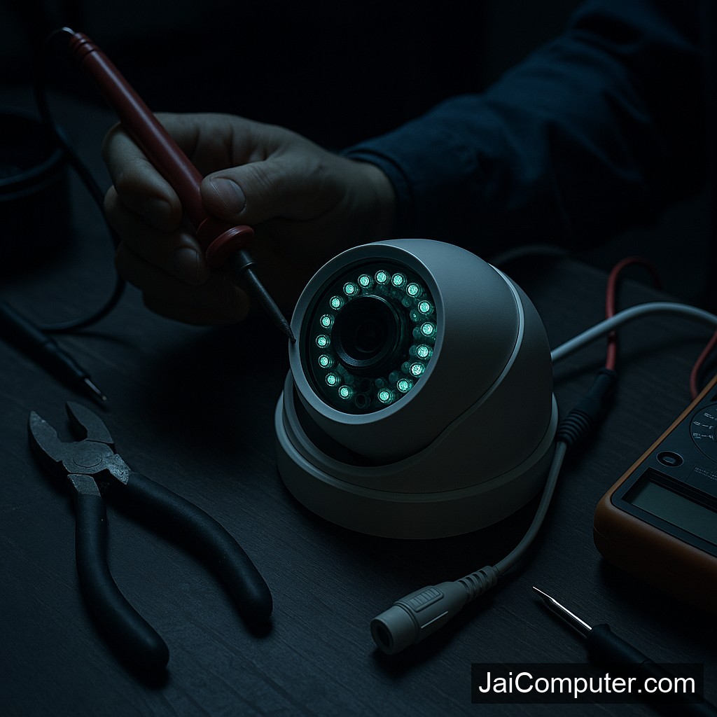 CCTV Night Vision Problem: Kaise Karein Faulty Night Mode Fix